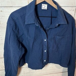 Aerie Blue Relaxed Fit Top